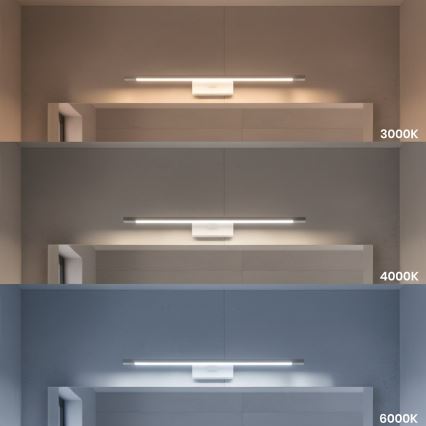 Luz LED para espejo de baño KLIMT LED/12W/230V 3000/4000/6000K 60 cm IP44 blanca