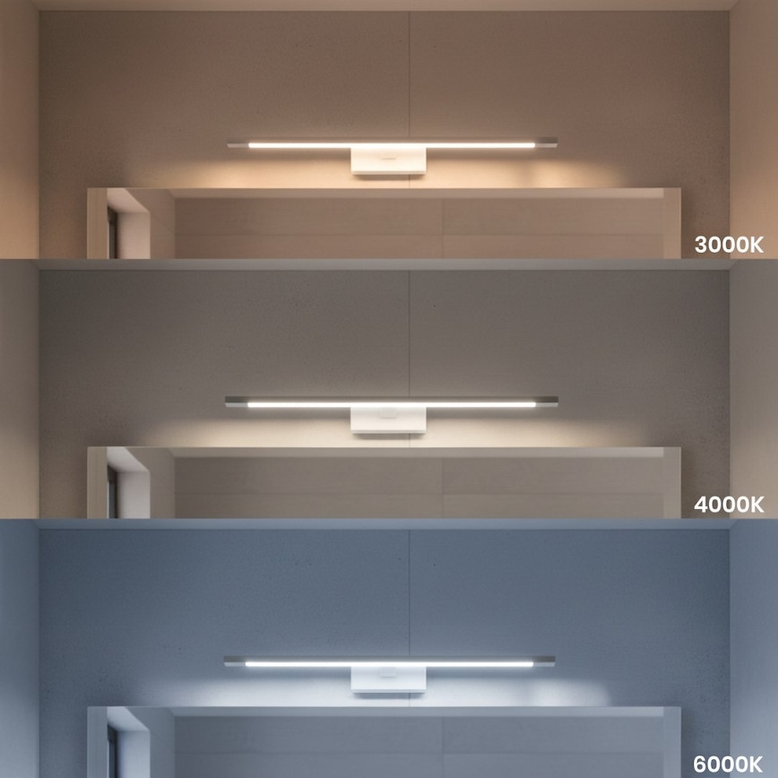 Luz LED para espejo de baño KLIMT LED/12W/230V 3000/4000/6000K 60 cm IP44 blanca