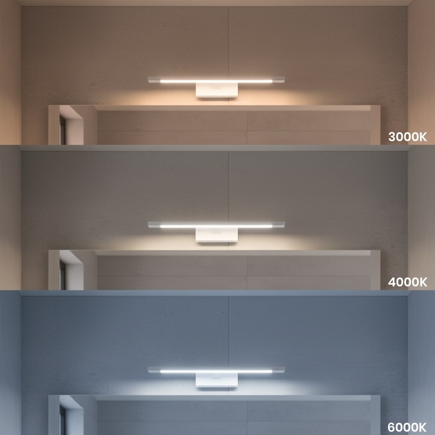 Iluminación LED para espejo de baño KLIMT LED/8W/230V 3000/4000/6000K 40 cm IP44 blanca