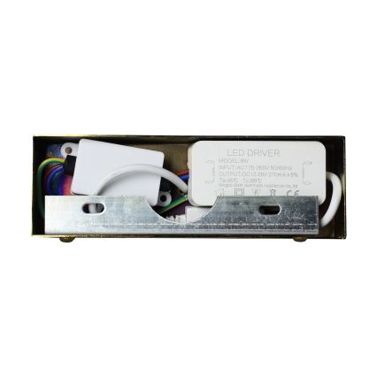 Iluminación LED para espejo de baño KLIMT LED/8W/230V 3000/4000/6000K 40 cm IP44 dorada