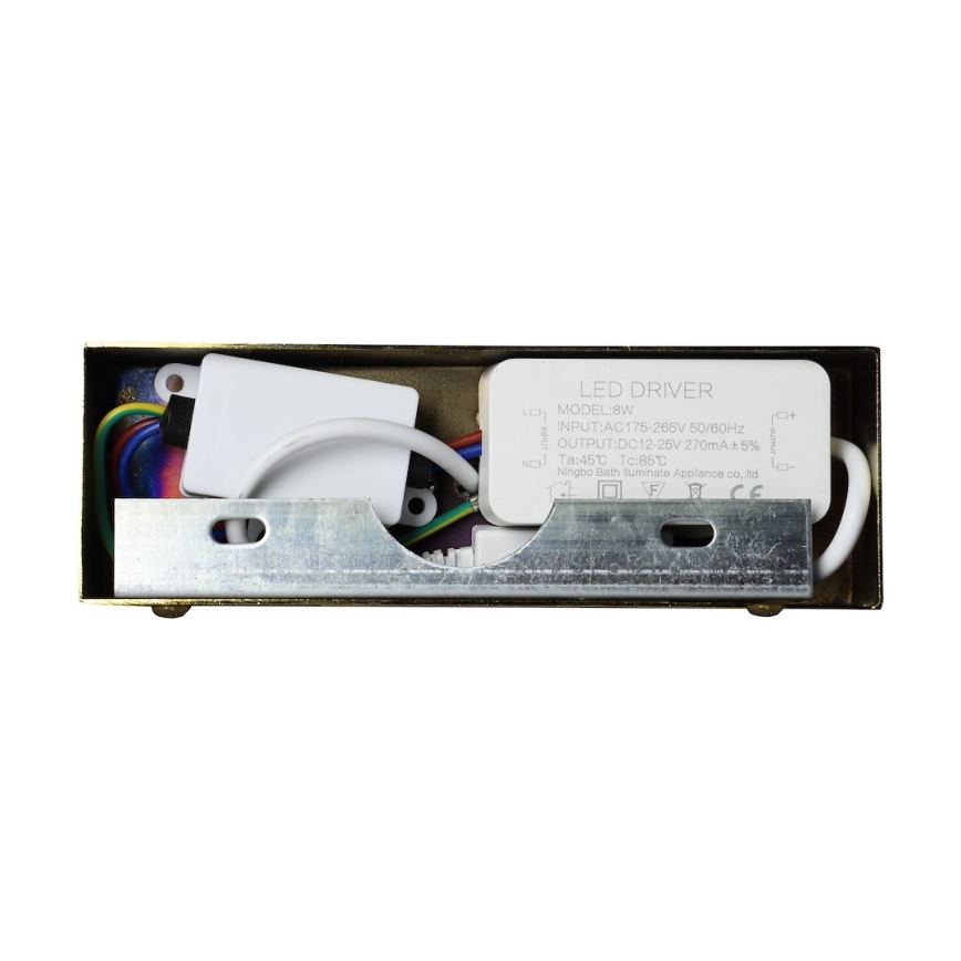 Iluminación LED para espejo de baño KLIMT LED/8W/230V 3000/4000/6000K 40 cm IP44 dorada