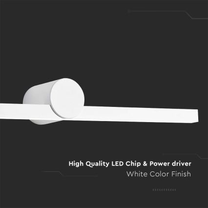 Iluminación LED para espejo de baño LED/10W/230V 3000K IP65 blanco