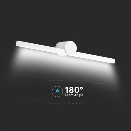 Iluminación LED para espejo de baño LED/10W/230V 4000K IP65 blanca