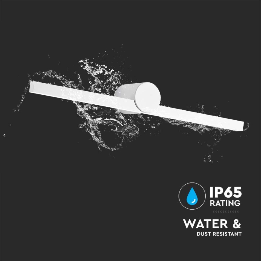 Iluminación LED para espejo de baño LED/10W/230V 4000K IP65 blanca