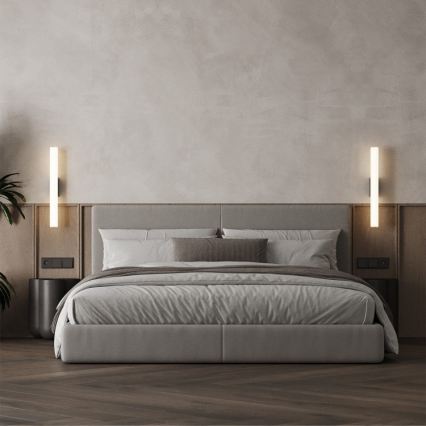 Luz LED para espejo de baño LINEA LED/12W/230V 3000/4000/6000K IP44 61 cm cromo mate