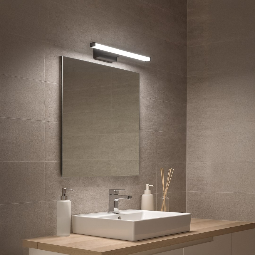 Iluminación LED para espejo de baño MIRORE/5W/230V 30 cm IP44 negro