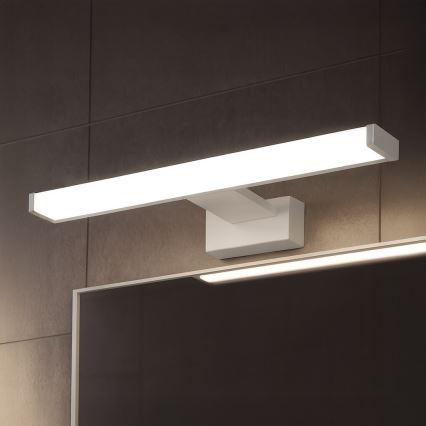 Iluminación LED para espejo de baño MIRORE, 8 W, 230 V, 40 cm, IP44, blanca