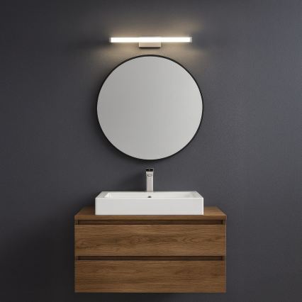 Iluminación LED para espejo de baño MIRORE LED/5W/230V 30 cm IP44 cromo brillante
