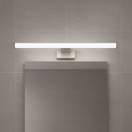 Iluminación LED para espejo de baño MIRORE LED/8W/230V 40 cm IP44 cromo brillante
