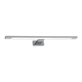 Iluminación LED para espejo de baño SHINE LED/12W/230V 60 cm IP44 cromado brillante