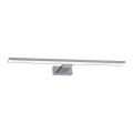 Iluminación LED para espejo de baño SHINE LED/13,8W/230V 60 cm IP44, acabado cromo brillante