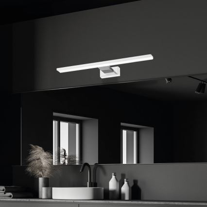 Iluminación LED para espejo de baño SHINE LED/13,8W/230V 60 cm IP44 blanco/cromo