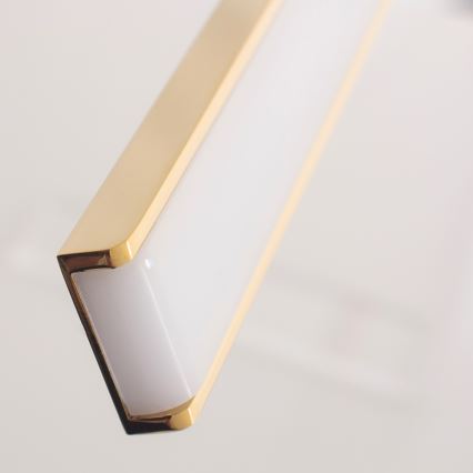 Iluminación LED para espejo de baño SHINE LED/13,8W/230V 60 cm IP44 dorada
