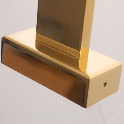 Iluminación LED para espejo de baño SHINE LED/13,8W/230V 60 cm IP44 dorada