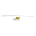 Iluminación LED para espejo de baño SHINE LED/13,8W/230V IP44 blanco/dorado