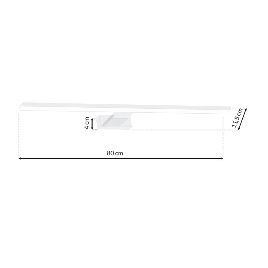 Iluminación LED para espejo de baño SHINE WHITE LED/15W/230V IP44