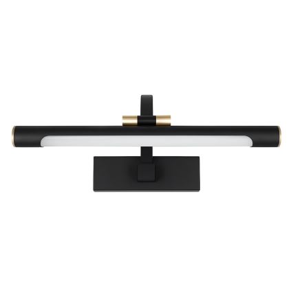 Iluminación LED para espejo de baño VINCI LED/12W/230V 40 cm IP44 negra