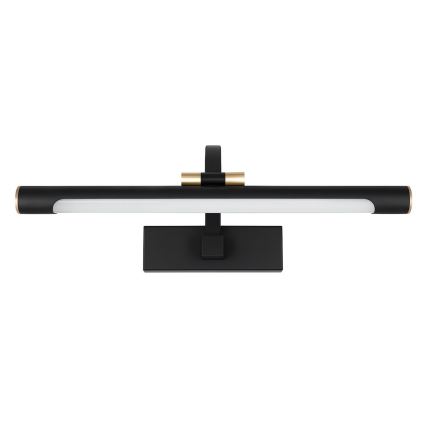 Iluminación LED para espejo de baño VINCI LED/15W/230V 60 cm IP44 negra