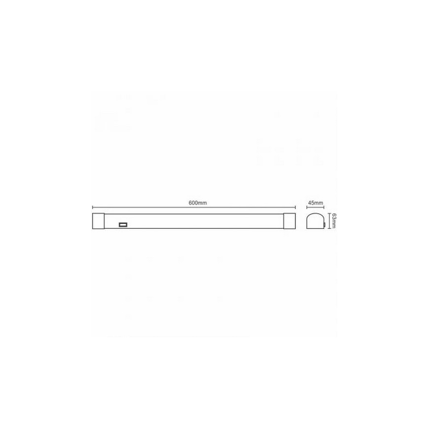 Iluminación LED para espejos de baño LED/15W/230V 4000K IP44