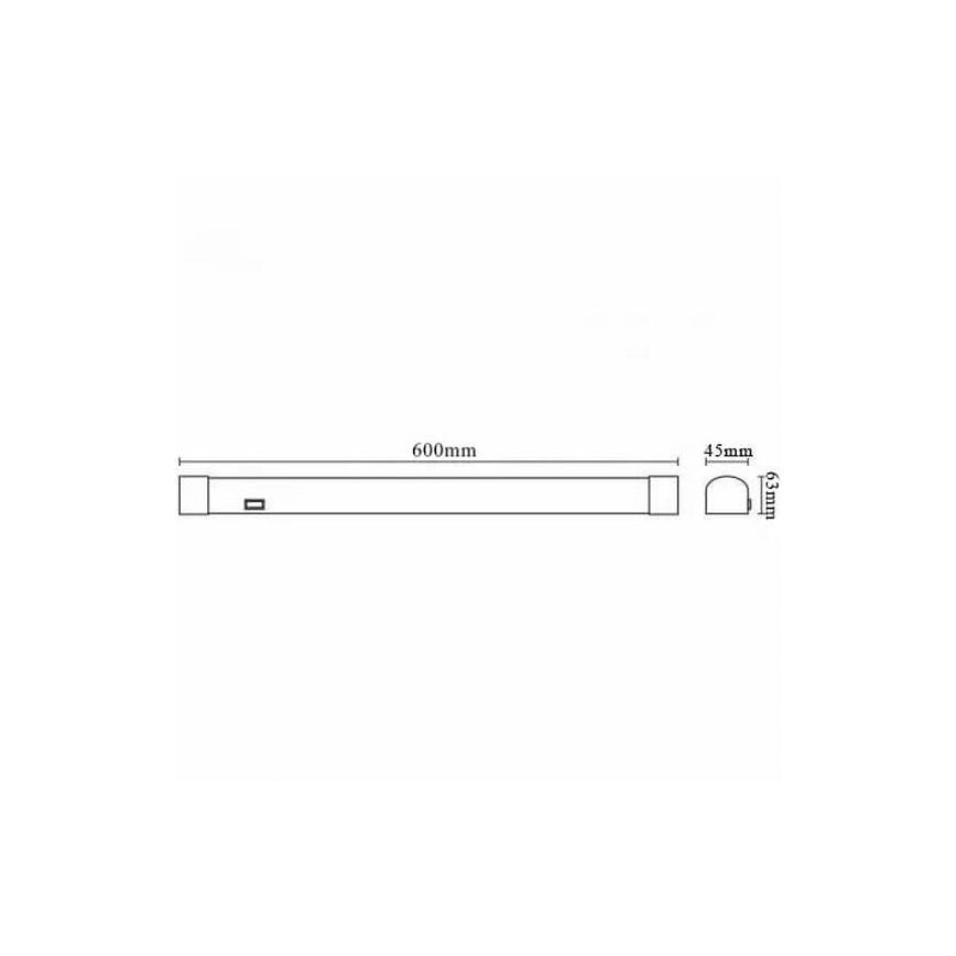 Iluminación LED para espejos de baño LED/15W/230V 4000K IP44