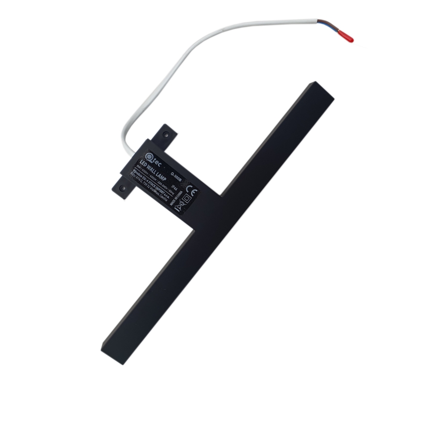 Iluminación LED para espejos de baño LED/8W/230V 4000K 50 cm IP44 negro