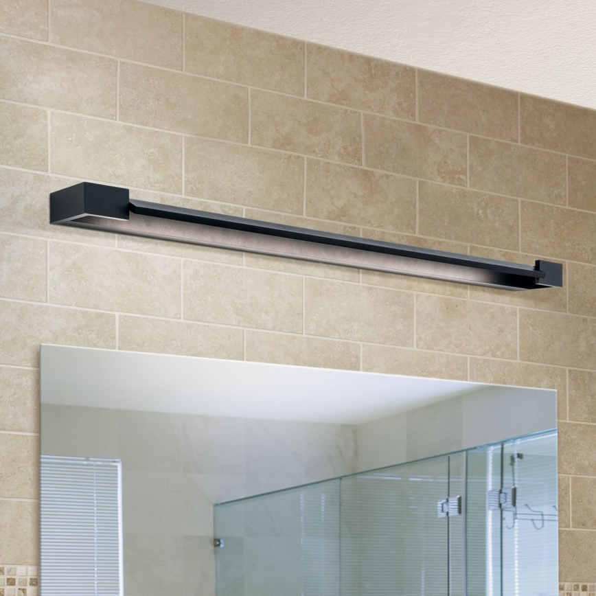 Iluminación LED para espejos de baño MARILYN LED/24W/230V 90 cm IP44 negro