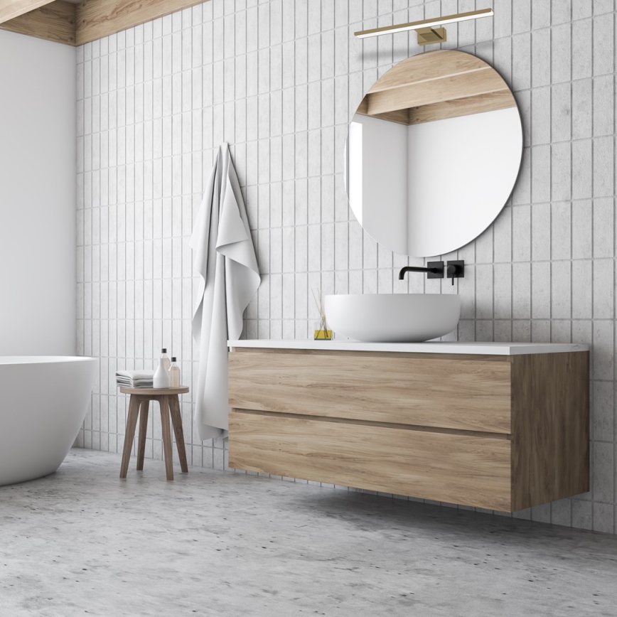 Iluminación LED para espejos de baño SHINE LED/13,8W/230V IP44 latón