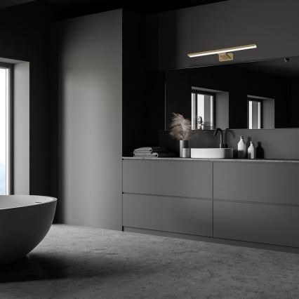 Iluminación LED para espejos de baño SHINE LED/13,8W/230V IP44 latón