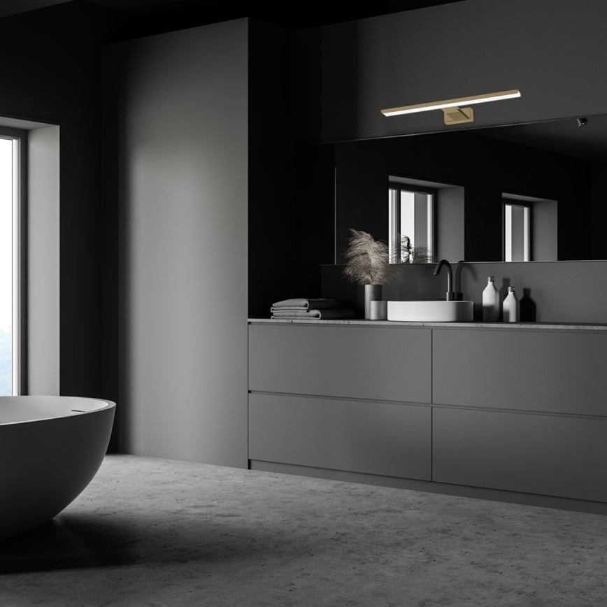 Iluminación LED para espejos de baño SHINE LED/13,8W/230V IP44 latón