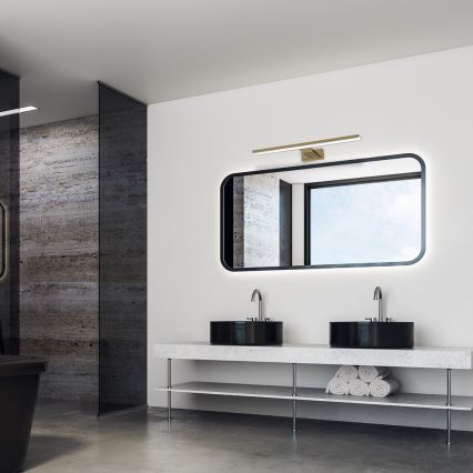 Iluminación LED para espejos de baño SHINE LED/13,8W/230V IP44 latón