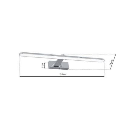 Iluminación LED para espejos de baño SPLASH LED/12W/230V IP44