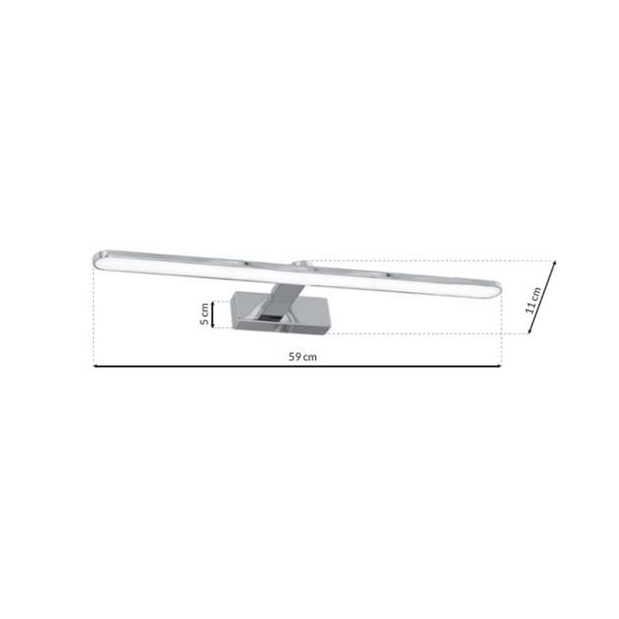 Iluminación LED para espejos de baño SPLASH LED/12W/230V IP44