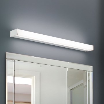 Iluminación LED para espejos MARILYN LED/17W/230V 69,5 cm cromo brillante