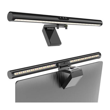 Iluminación LED regulable para monitor táctil LED/5W/5V 3000/4000/5000/6000K 42 cm negro
