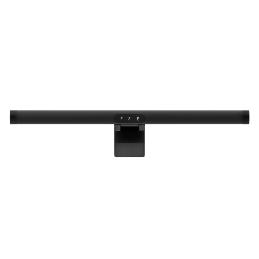 Iluminación LED regulable para monitores LEVANO LED/5W/5V 3000-6000K negro