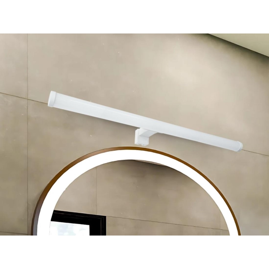 Iluminación para espejo de baño LED/12W/230V 59,5 cm IP44 blanco