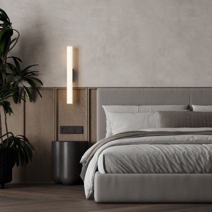 Luz LED para espejo de baño LINEA LED/8W/230V 3000/4000/6000K IP44 45 cm cromo mate