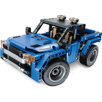 iM.Master - Kit de construcción: coche todoterreno, 353 piezas, 3 pilas AA, con mando a distancia