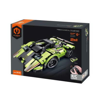 iM.Master - Kit de construcción de coche 2 en 1, 3xAA + 3xAAA, 335 piezas, con control remoto