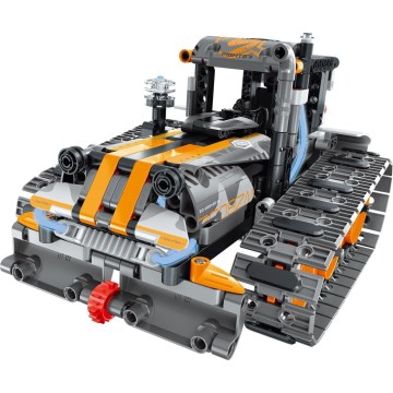 iM.Master - Kit de construcción tanque 4 en 1, 554 piezas, funciona con 2 pilas AA y mando a distancia