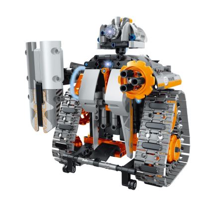 iM.Master - Kit de construcción tanque 4 en 1, 554 piezas, funciona con 2 pilas AA y mando a distancia