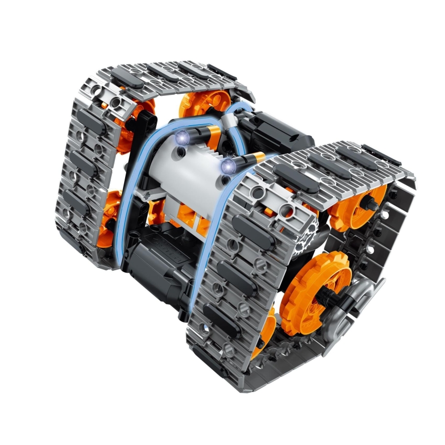 iM.Master - Kit de construcción tanque 4 en 1, 554 piezas, funciona con 2 pilas AA y mando a distancia