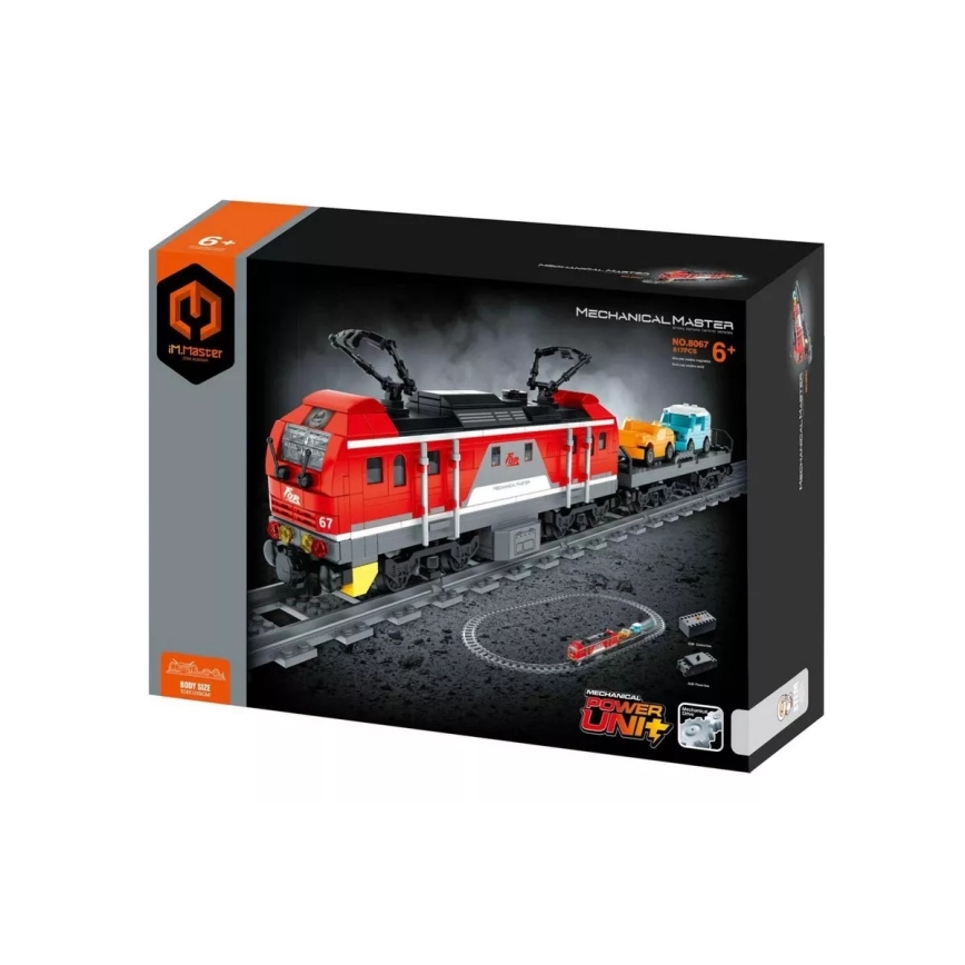 iM.Master - Set de tren con vías 2xAA/400 mAh 617 piezas + mando a distancia