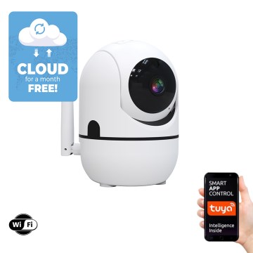 Immax 07701L - Cámara de interior VALL-I NEO LITE Smart P/T HD 2MP 1080p, Wi-Fi Tuya