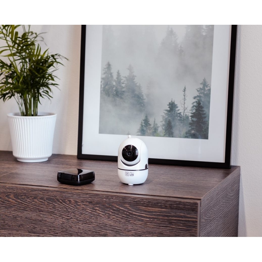 Immax 07701L - Cámara de interior VALL-I NEO LITE Smart P/T HD 2MP 1080p, Wi-Fi Tuya