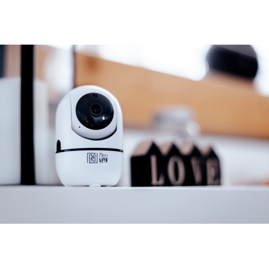 Immax 07701L - Cámara de interior VALL-I NEO LITE Smart P/T HD 2MP 1080p, Wi-Fi Tuya