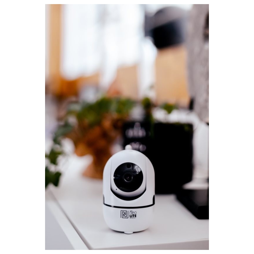 Immax 07701L - Cámara de interior VALL-I NEO LITE Smart P/T HD 2MP 1080p, Wi-Fi Tuya