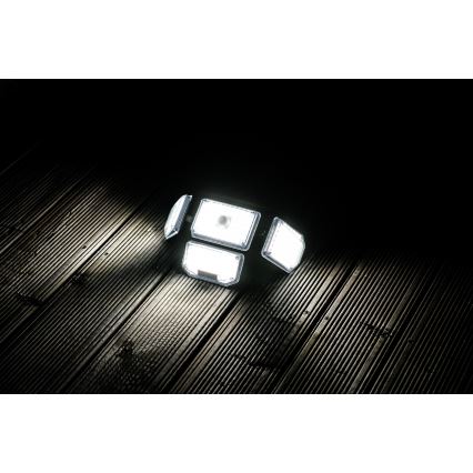 Aplique LED solar con sensor LED/5W/5,5V IP65 2400 mAh