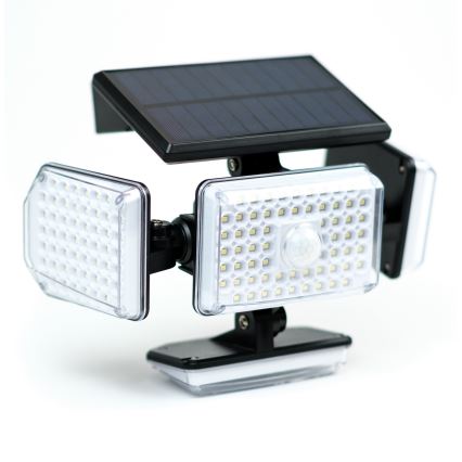 Aplique LED solar con sensor LED/5W/5,5V IP65 2400 mAh