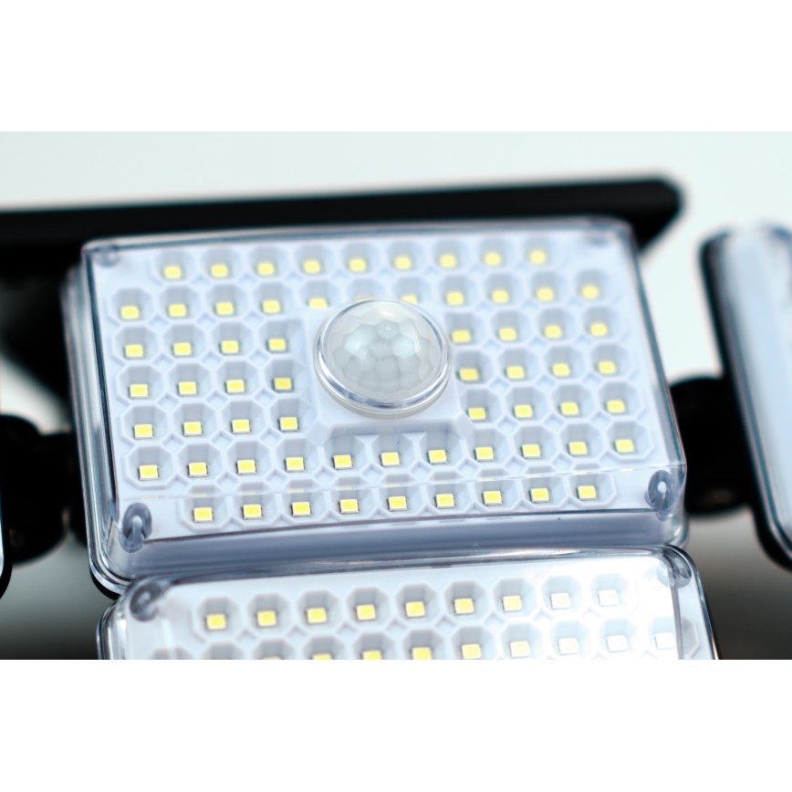 Aplique LED solar con sensor LED/5W/5,5V IP65 2400 mAh